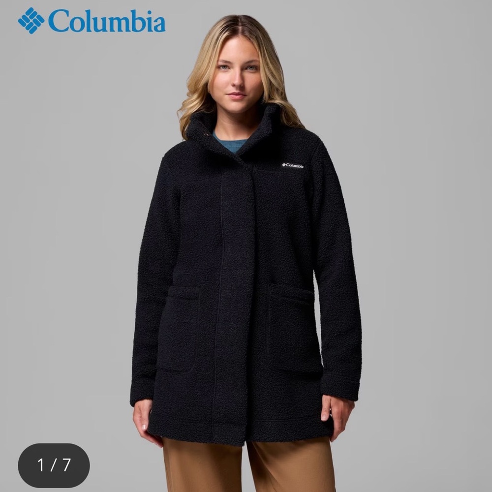 Columbia Women's Black Teddy Jacket